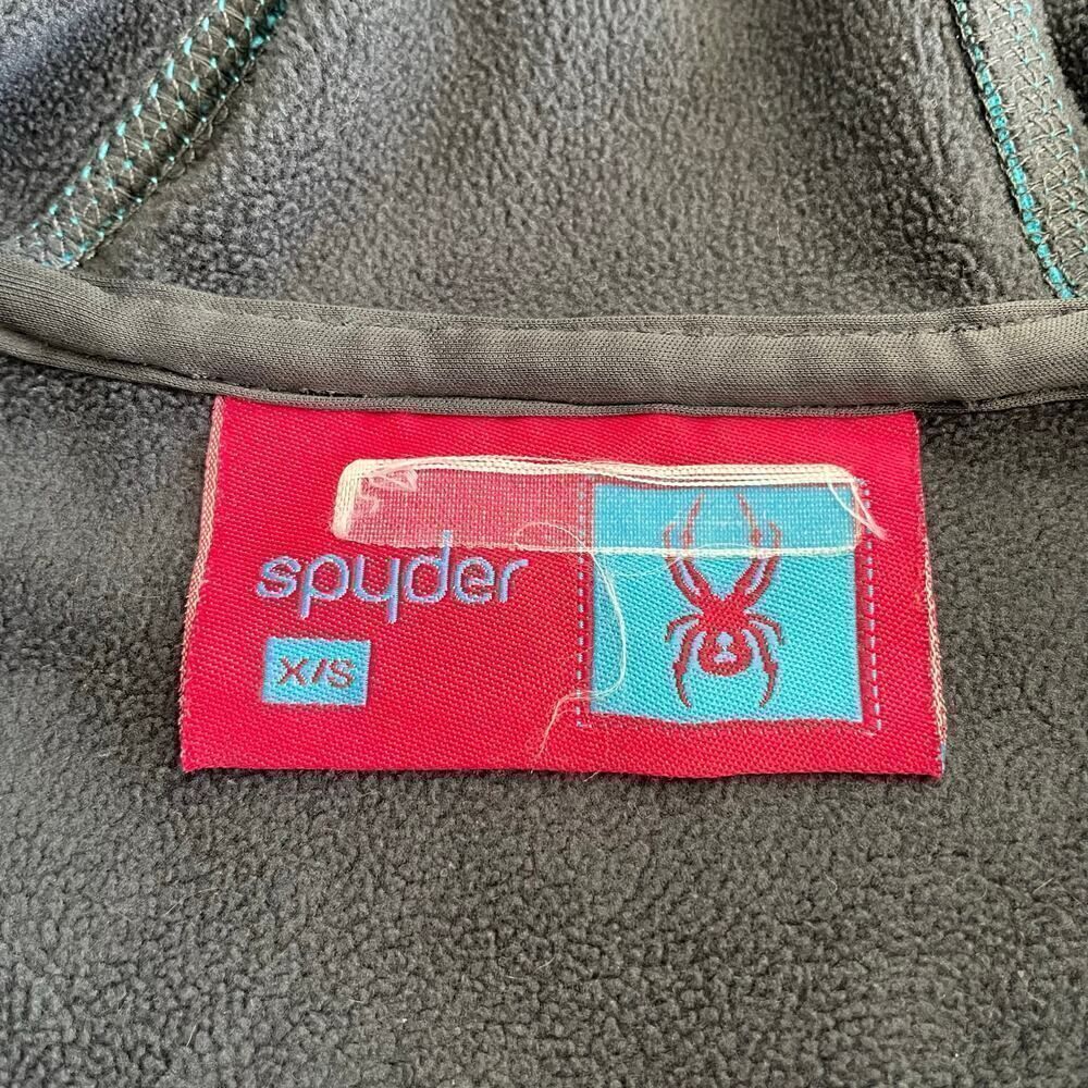 Spyder Women’s Blue Dark Grey Windstopper Hooded Jacket - Size: XS - Picture 3 of 10